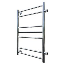 Полотенцесушитель водяной Тругор Браво ПМ 3 60.80.40 (ЛЦ4), ширина 40 см, высота 80 см, Браво3/ПМ608040, боковое подключение 60 см, цвет хром