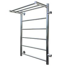 Полотенцесушитель Тругор Аспект ПМ 1 П 50*80*40 (ЛЦ6) правый, ширина 40 см, высота 80 см, боковое подключение 50 см, с полкой, хром