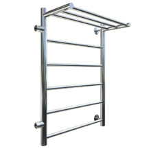 Полотенцесушитель Тругор Аспект ПМ 1 П 50*80*50 (ЛЦ6) левый, ширина 50 см, высота 80 см, боковое подключение 50 см, с полкой, хром