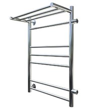 Полотенцесушитель водяной Тругор ЛЦ Аспект ПМ 3 50x80x40 с полкой П (ЛЦ6), ширина 47.6 см, высота 73.6 см, хром, L/R