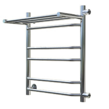 Полотенцесушитель Тругор Браво ПМ 3 П 50*60*50 (ЛЦ4) правый, ширина 50 см, высота 60 см, боковое подключение 50 см, с полкой, хром