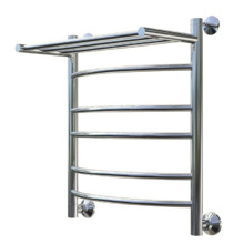 Полотенцесушитель Тругор Приоритет НП 2 П 60*40 (ЛЦ2), ширина 40 см, высота 60 см, с полкой, хром