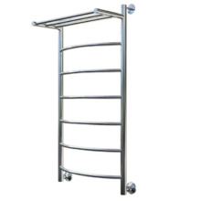 Полотенцесушитель Тругор Приоритет НП 1 П 100*40 (ЛЦ2), ширина 40 см, высота 100 см, с полкой, хром