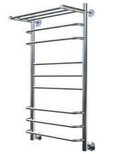 Полотенцесушитель Тругор Идеал комби НП 3 П 100*50 (ЛЦ17), ширина 50 см, высота 100 см, с полкой, хром