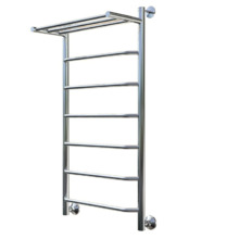 Полотенцесушитель Тругор Браво НП 1 П 100*60 (ЛЦ4), ширина 60 см, высота 100 см, с полкой, хром