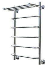 Полотенцесушитель водяной Тругор Идеал НП 1 П 80 х 50 (ЛЦ5), ширина 55.4 см, высота 80.6 см, хром