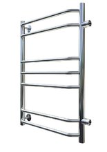 Полотенцесушитель водяной Тругор Браво ПМ 3 50 х 80 x 50 (ЛЦ4), ширина 57.5 см, высота 73.6 см, хром