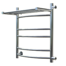 Полотенцесушитель Тругор Приоритет ПМ 3 П 50*60*40 (ЛЦ2) правый, ширина 40 см, высота 60 см, боковое подключение 50 см, с полкой, хром