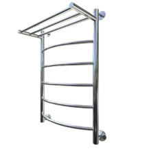 Полотенцесушитель Тругор Приоритет НП 1 П 80*60 (ЛЦ2), ширина 60 см, высота 80 см, с полкой, хром