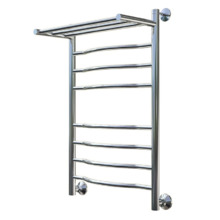 Полотенцесушитель Тругор Лотос НП 2 П 80*50 (ЛЦ28), ширина 50 см, высота 80 см, с полкой, хром