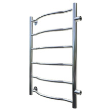 Полотенцесушитель Тругор Лотос ПМ 1 50*80*50 (ЛЦ28), ширина 80 см, высота 50 см, боковое подключение 50 см, хром