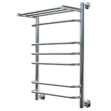 Полотенцесушитель Тругор Идеал НП 3 П 80*40 (ЛЦ5), ширина 40 см, высота 80 см, с полкой, хром