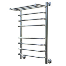 Полотенцесушитель Тругор Идеал НП 2 П 80*40 (ЛЦ5), ширина 40 см, высота 80 см, с полкой, хром