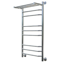 Полотенцесушитель Тругор Браво НП 3 П 100*60 (ЛЦ4), ширина 60 см, высота 100 см, с полкой, хром