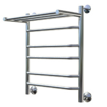 Полотенцесушитель Тругор Браво НП 3 П 60*40 (ЛЦ4), ширина 40 см, высота 60 см, с полкой, хром