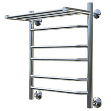 Полотенцесушитель Тругор Браво НП 3 П 60*50 (ЛЦ4), ширина 50 см, высота 60 см, с полкой, хром