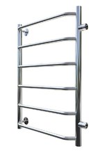 Полотенцесушитель водяной Тругор Браво ПМ 1 50 х 80 x 50 (ЛЦ4), ширина 57.5 см, высота 73.6 см, хром