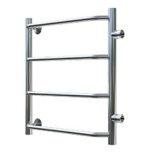 Полотенцесушитель водяной Тругор Браво ПМ 1 50 х 60 x 50 (ЛЦ4), ширина 57.5 см, высота 53.6 см, хром