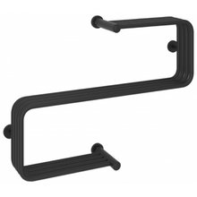 Полотенцесушитель водяной Сунержа Фабула 15-0125-5070, высота 50 см, ширина 70 см, боковое подключение 50 см, цвет тёмный титан муар