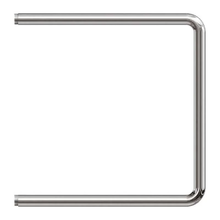 Полотенцесушитель водяной Point Серия 35, П-образный, ширина 50 см, высота 50 см, хром, PN35555