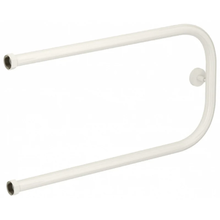 Полотенцесушитель водяной Сунержа П-образный+ 12-4003-3265, высота 32 см, ширина 65 см, боковое подключение 32 см, цвет белый