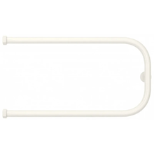 Полотенцесушитель водяной Сунержа П-образный 12-0003-3265, высота 32 см, ширина 65 см, боковое подключение 32 см, цвет белый