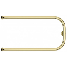 Полотенцесушитель водяной Сунержа П-образный+, высота 32 см, ширина 65 см, боковое подключение 32 см, цвет шампань, 020-4003-3265
