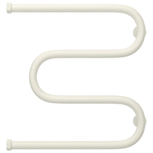 Полотенцесушитель водяной Сунержа М-образный+ 30-4007-5050, высота 50 см, ширина 50 см, боковое подключение 50 см, цвет матовый белый