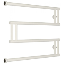 Полотенцесушитель водяной Сунержа High-Tech M+, высота 50 см, ширина 65 см, боковое подключение 50 см, цвет белый матовый, 30-4050-5065