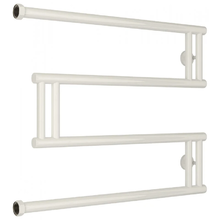 Полотенцесушитель водяной Сунержа High-Tech M+, высота 50 см, ширина 65 см, боковое подключение 50 см, цвет белый, 12-4050-5065