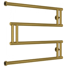 Полотенцесушитель водяной Сунержа High-Tech M+, высота 50 см, ширина 65 см, боковое подключение 50 см, цвет состаренная латунь, 051-4050-5065