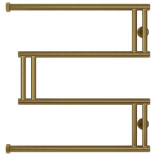 Полотенцесушитель водяной Сунержа High-Tech M, высота 50 см, ширина 65 см, боковое подключение, цвет состаренная бронза, 05-0050-5065