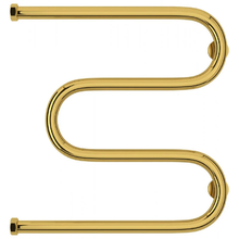 Полотенцесушитель водяной Сунержа М-образный+, высота 50 см, ширина 50 см, боковое подключение 50 см, цвет золото, 03-4007-5050