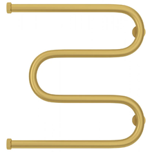 Полотенцесушитель водяной Сунержа М-образный+, высота 50 см, ширина 50 см, боковое подключение 50 см, цвет матовое золото, 032-4007-5050