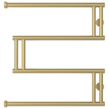 Полотенцесушитель водяной Сунержа High-Tech M+, высота 60 см, ширина 60 см, боковое подключение 60 см, цвет матовая шампань, 022-4050-6060