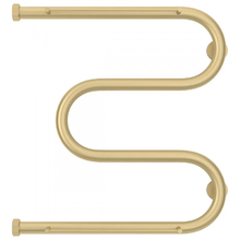 Полотенцесушитель водяной Сунержа М-образный+, высота 50 см, ширина 50 см, 2 полки, цвет матовая шампань, 022-4008-5050