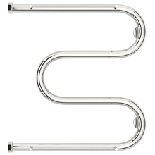 Полотенцесушитель водяной Сунержа М-образный+, высота 50 см, ширина 50 см, боковое подключение 50 см, 2 полки, цвет хром, 00-4008-5050