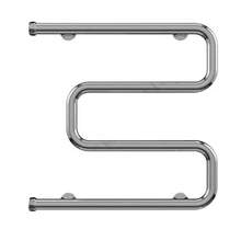 Полотенцесушитель водяной Terminus М-образный квадро, ширина 50 см, высота 50 см, хром