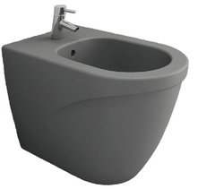 Биде напольное Bocchi Taormina Arch 1019-006-0120, цвет серый матовый