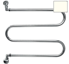 Полотенцесушитель водяной Margaroli Vento 400WH, высота 58.5 см, ширина 60 см, белый