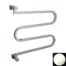 Полотенцесушитель водяной Margaroli Aria 400SQW, высота 63.5 см, ширина 60 см, белый