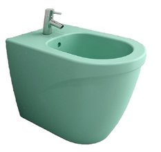 Биде напольное Bocchi Taormina Arch 1019-033-0120, цвет мятный матовый