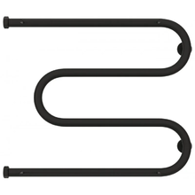 Полотенцесушитель водяной Сунержа М-образный 15-0008-5065, высота 50 см, ширина 65 см, боковое подключение 50 см, 2 полки, цвет тёмный титан муар