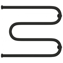 Полотенцесушитель водяной Сунержа М-образный 31-0007-5065, высота 50 см, ширина 65 см, боковое подключение 50 см, цвет матовый черный