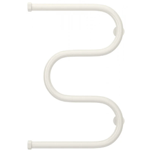 Полотенцесушитель водяной Сунержа М-образный 12-0007-6040, высота 60 см, ширина 40 см, боковое подключение 60 см, цвет белый