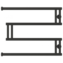 Полотенцесушитель водяной Сунержа High-Tech M 15-0050-5065, высота 50 см, ширина 65 см, боковое подключение 50 см, цвет тёмный титан муар