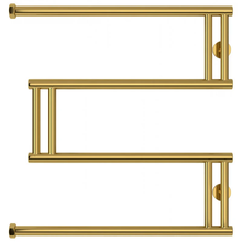 Полотенцесушитель водяной Сунержа High-Tech M, высота 60 см, ширина 60 см, боковое подключение 60 см, цвет золото, 03-0050-6060