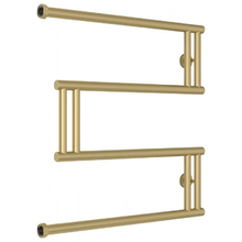 Полотенцесушитель водяной Сунержа High-Tech M, высота 60 см, ширина 60 см, боковое подключение 60 см, цвет матовая шампань, 022-0050-6060