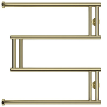 Полотенцесушитель водяной Сунержа High-Tech M+, ширина 60 см, высота 60 см, боковое подключение 60 см, цвет шампань, 020-0050-6060