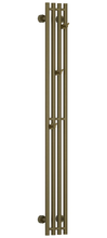 Полотенцесушитель водяной Сунержа Кантата Pro, 05-0446-1515, 1500 x 150, ширина 20 см, высота 150 см, состаренная бронза